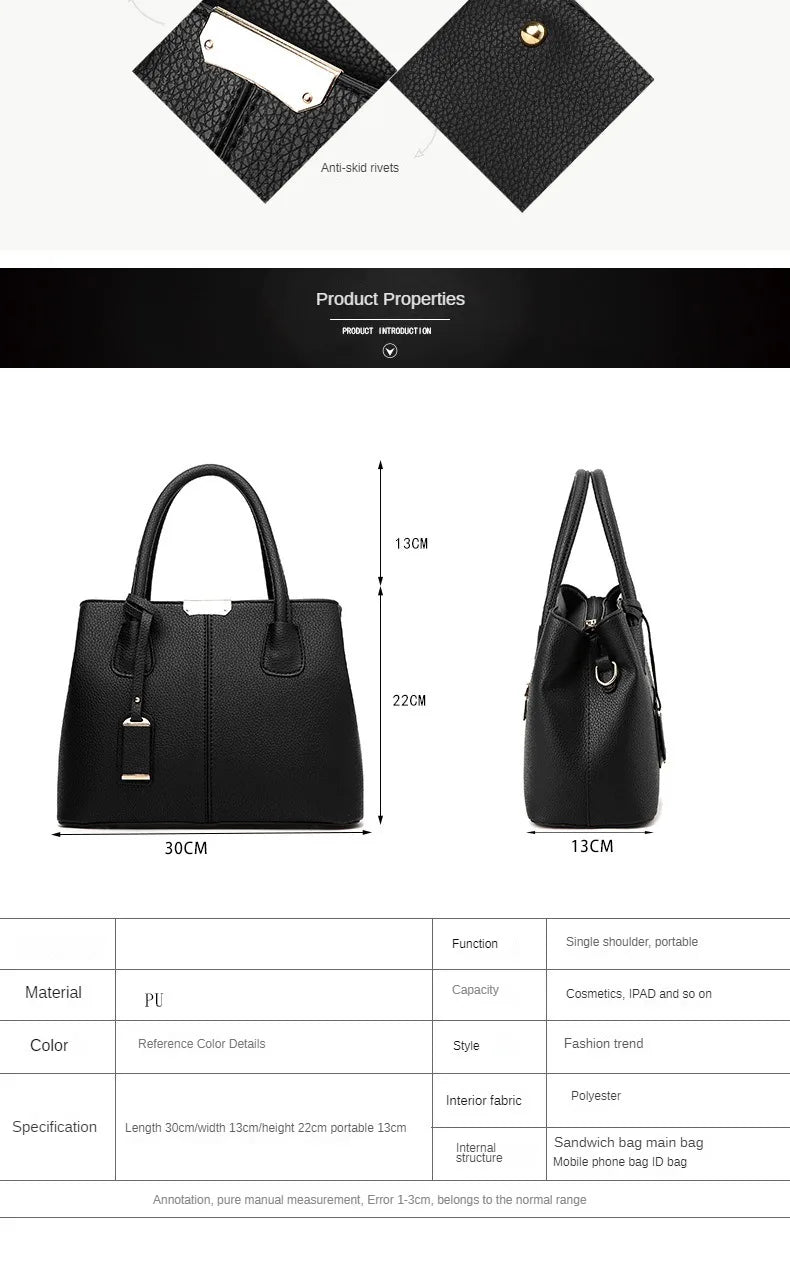 Bolso de Hombro para Mujer Estilo Cubo con Cadena