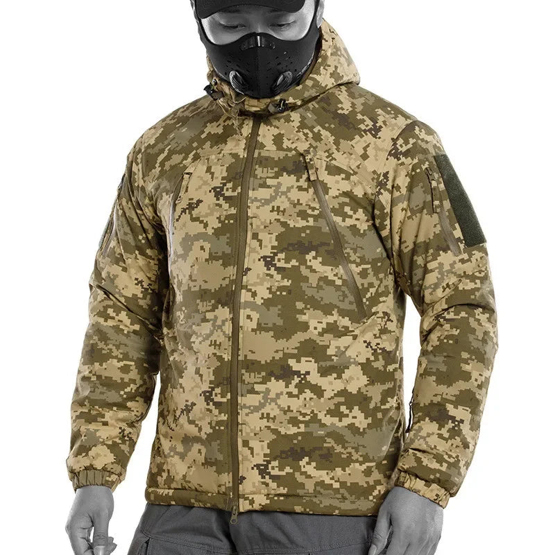Chaqueta Táctica Level 7 para Hombre –  Impermeable, Cálido y Cortaviento