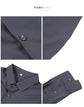 Camisa para Hombre Tallas Grandes 4XL–M – Alta Elasticidad, Sin Costuras y Manga Larga