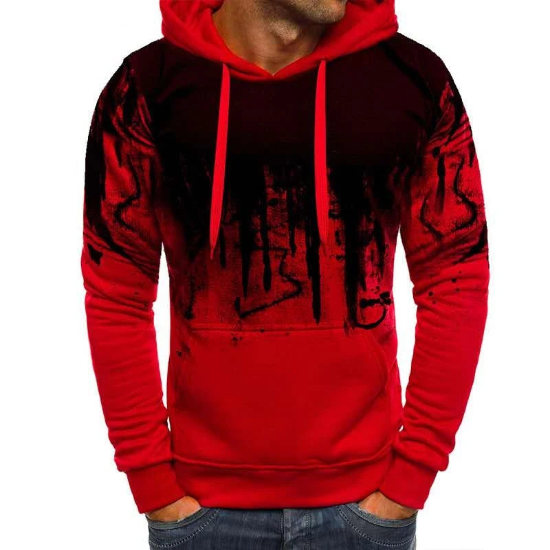 Conjunto de sudadera con capucha para hombre.