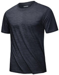Camisetas de secado rápido TACVASEN para hombre, camisetas de running de verano