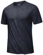 Camisetas de secado rápido TACVASEN para hombre, camisetas de running de verano