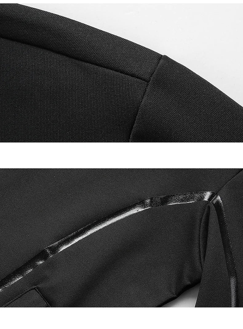 Ropa deportiva para hombre, tallas grandes 6XL y 7XL, chándales informales de otoño