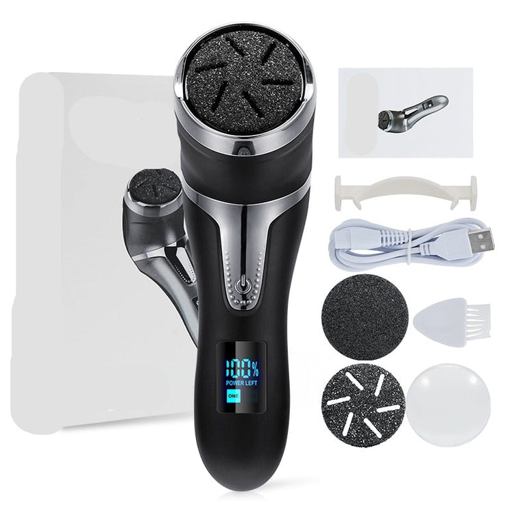 Ferramentas Elétricas de Pedicure Lixa Calcanhares Rachado e Removedor de Calos Pés. - A.S Foco