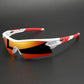 Gafas Deportivas UV400 Unisex – Lentes de Cobertura Total, Livianas y Envolventes para Ciclismo