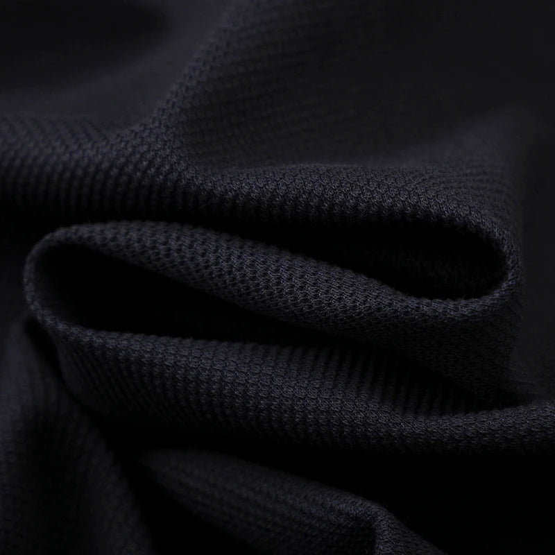 Polo de algodón de lujo de alta gama para hombre nuevo otoño