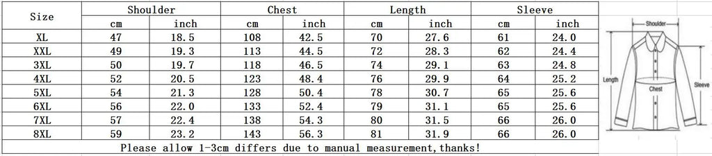 Polo de lujo 100% algodón para hombre, tallas 8XL, 7XL, 6XL (Otoño 2025)