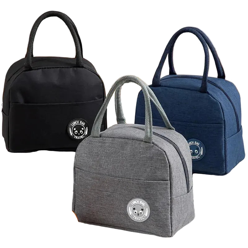 Bolsa de almoço con aislamiento Bento Pack Alumínio.