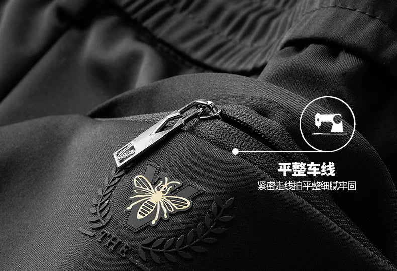 Pantalones casuales de verano para hombre, talla grande 10XL, corte recto y elástico