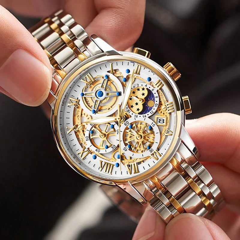 Reloj de hombre de marca de lujo..