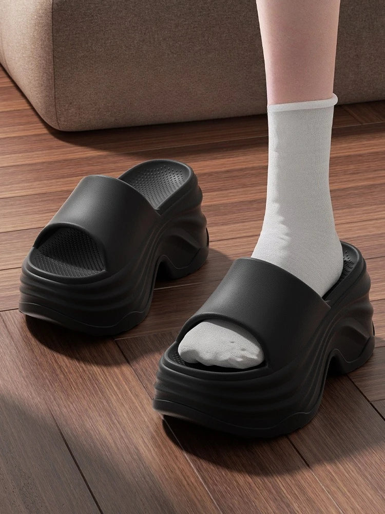 Sandalias YNPO de Plataforma para Mujer –  Suela Gruesa, Antideslizantes y Súper Cómodas