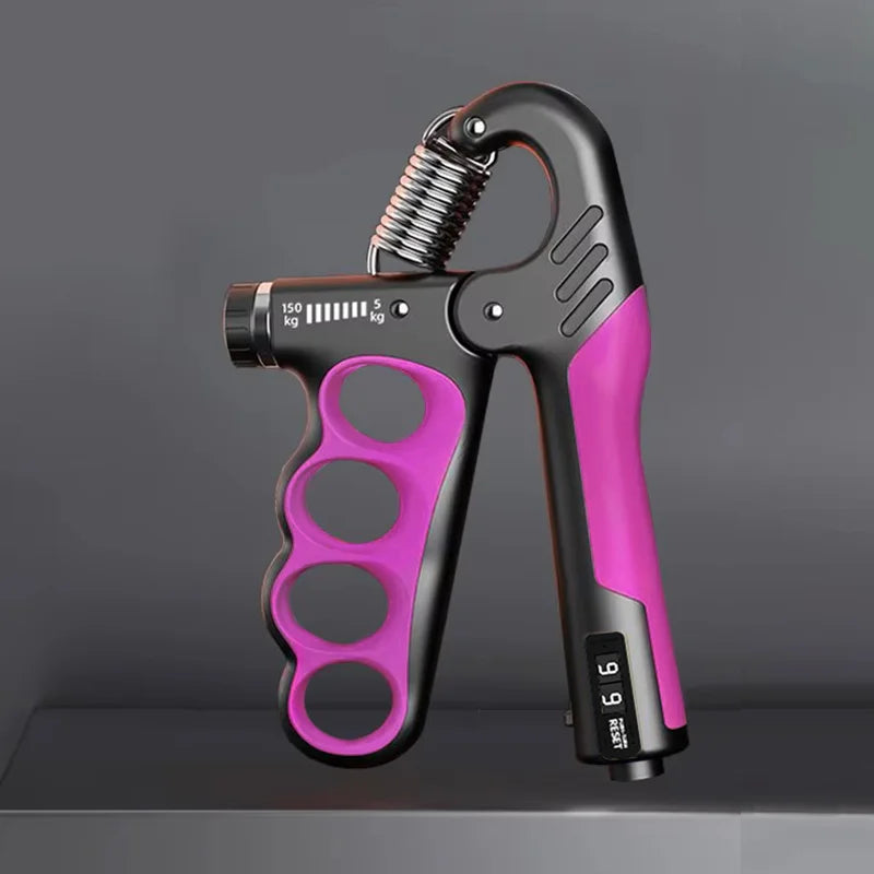 Hand Gripper Ajustable  –  Muñeca y Antebrazo con Dinamómetro para Gimnasio y Recuperación Muscular