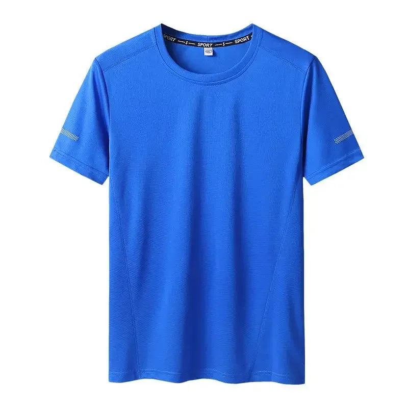 Camiseta talla grande 9XL para hombre de secado rápido