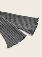 Mujer Sólido Otoño Invierno Grunge Asimétrico.