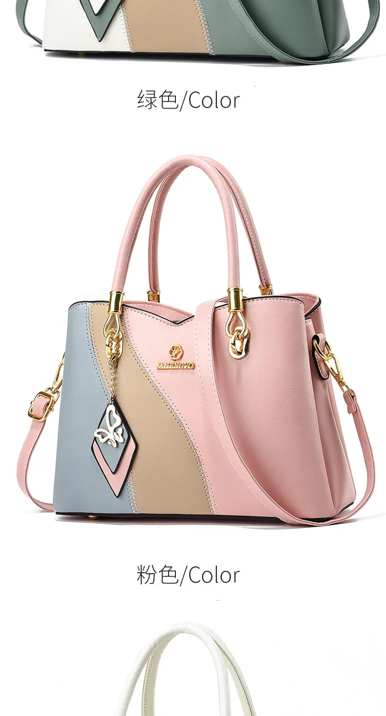 Bolso de Hombro para Mujer Estilo Cubo con Cadena