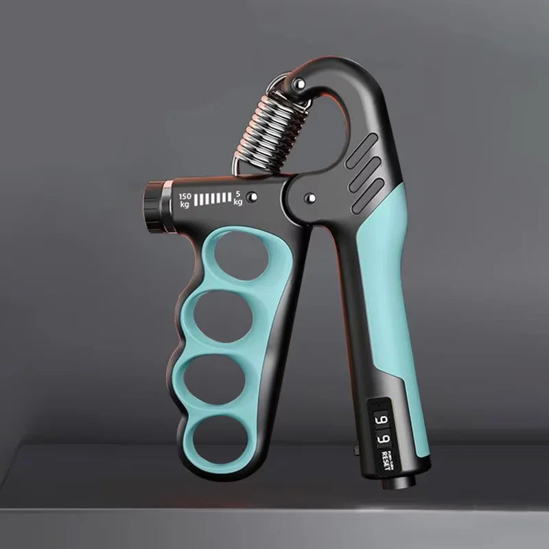 Hand Gripper Ajustable  –  Muñeca y Antebrazo con Dinamómetro para Gimnasio y Recuperación Muscular