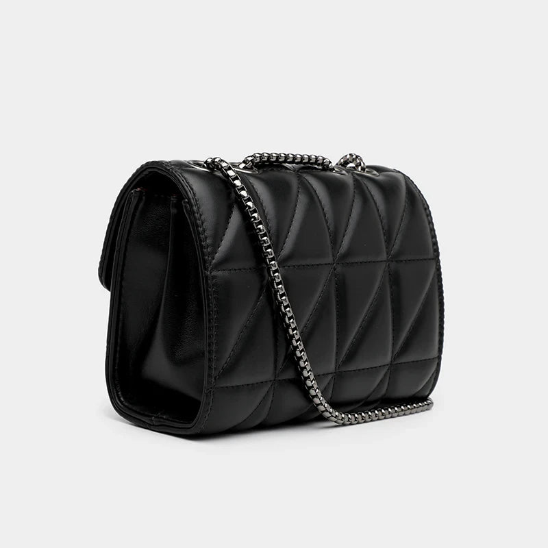 Bolso Lingge para Mujer – Bolso de Cadena y Bandolera Cruzada Estilo Elegante
