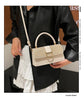 Bolso Pequeño Cuadrado para Mujer – Bandolera Versátil de Material PU