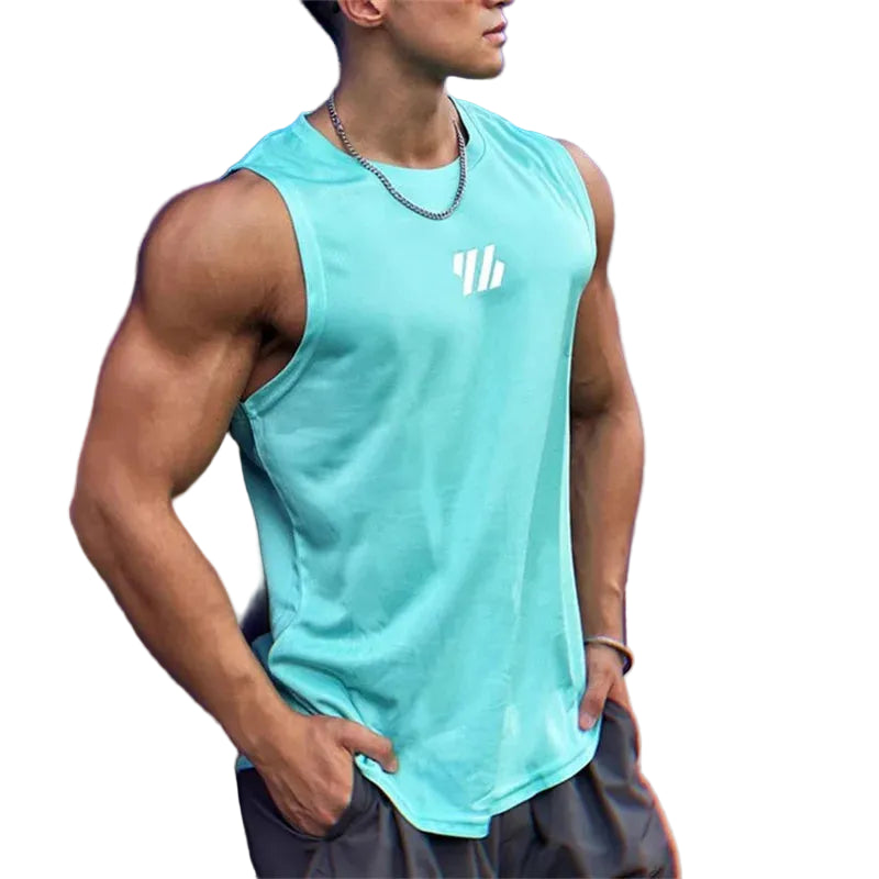 Chaleco de gimnasio de verano.