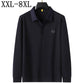 New Autumn High End Luxury Cotton Polo Shirt Man