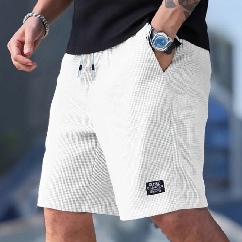Pantalones Cortos para Hombre –  Deportivas y de Playa con Tejido Texturizado y Transpirable