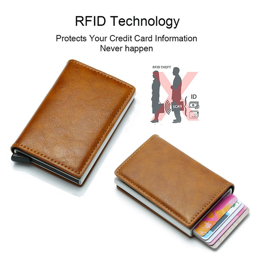 Nueva fibra de carbono para Apple Airtag Wallet Men.