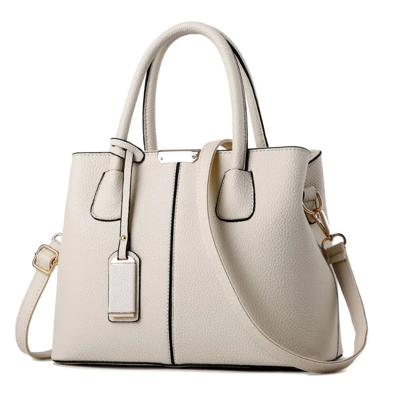 Bolso de Hombro para Mujer Estilo Cubo con Cadena