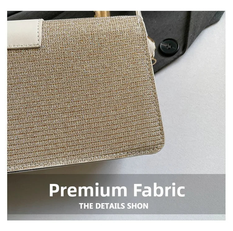 Bolso Pequeño Cuadrado para Mujer – Bandolera Versátil de Material PU