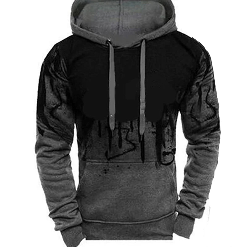 Conjunto de sudadera con capucha para hombre.