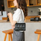 Bolso Lingge para Mujer – Bolso de Cadena y Bandolera Cruzada Estilo Elegante