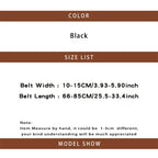 Cinturón Corset Retro para Mujer – Cinturón Elástico de Encaje con Hebilla de Aguja Estilo Goth/Punk