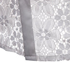 Camisa de Hombre con Cuello Vuelto – Manga Larga, Algodón y Encaje Transparente Estilo Clubwear