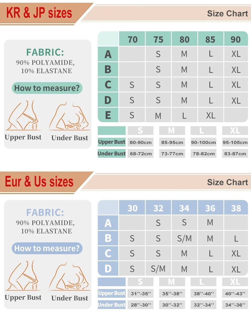 Sujetador Sin Tirantes para Mujer – Sin Relleno, Sin Costuras y con Cierre Frontal de Botones