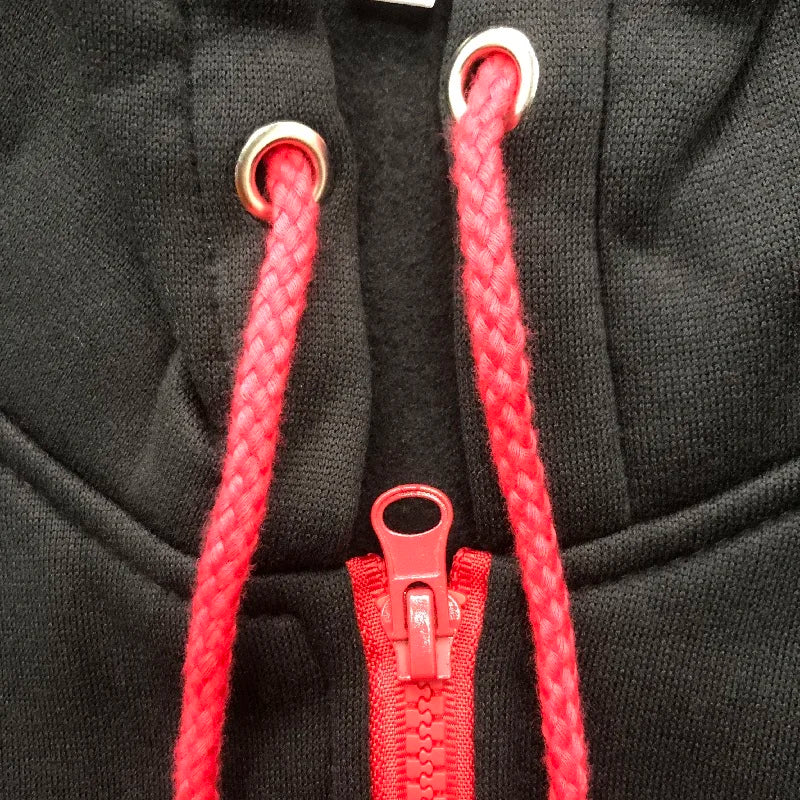 Sudadera con capucha para hombre Negro Blanco Verde militar Rojo.