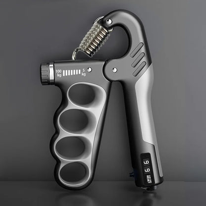 Hand Gripper Ajustable  –  Muñeca y Antebrazo con Dinamómetro para Gimnasio y Recuperación Muscular