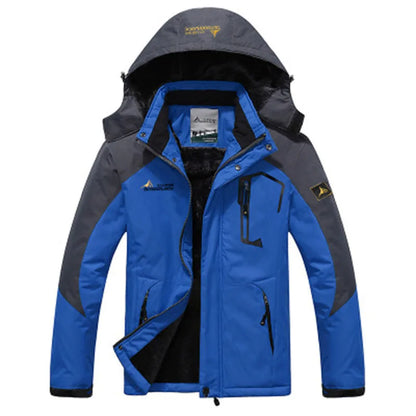 Parka de Invierno para Hombre –  Cálida y con Capucha de Piel Estilo Militar