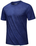 Camisetas de secado rápido TACVASEN para hombre, camisetas de running de verano