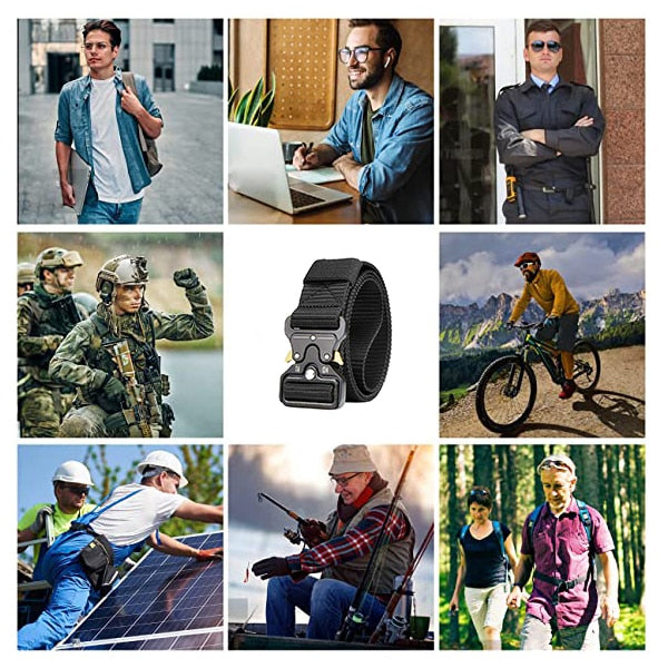 Cinto Unissex de Liberação Rápida Genuíno, Acessórios Esportivos Militares. - A.S Foco