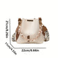 Bolso de Hombro para Mujer Estilo Cubo con Cadena