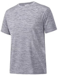 Camisetas de secado rápido TACVASEN para hombre, camisetas de running de verano