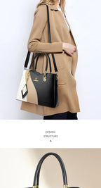 Bolso de Hombro para Mujer Estilo Cubo con Cadena