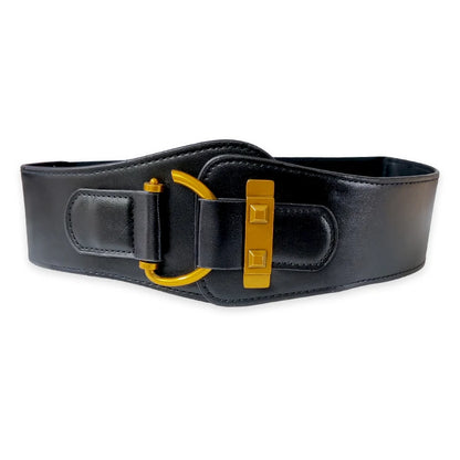 Cinturón Corset de Lujo para Mujer – Cinturón Elástico Ancho Tipo Cummerbund