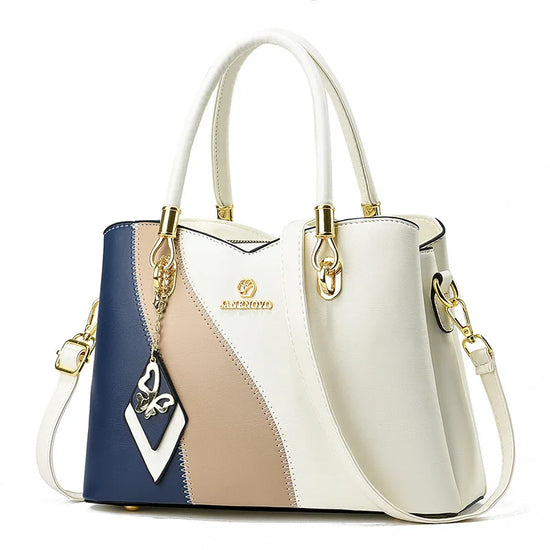 Bolso de Hombro para Mujer Estilo Cubo con Cadena