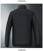 Chaqueta de invierno para hombre - negocios gruesa interior de lujo