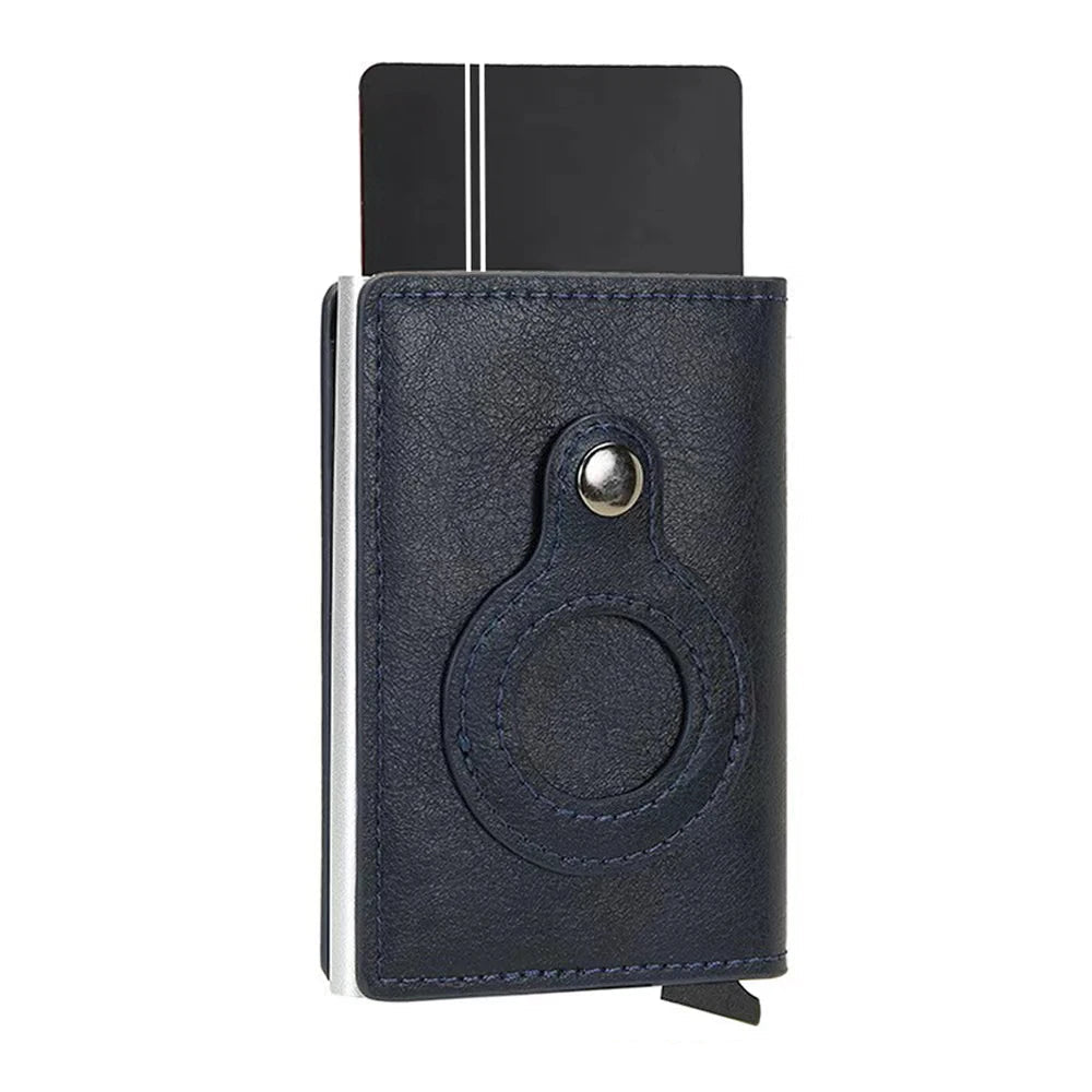 Nueva fibra de carbono para Apple Airtag Wallet Men.