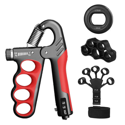 Hand Gripper Ajustable  –  Muñeca y Antebrazo con Dinamómetro para Gimnasio y Recuperación Muscular