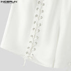 IShorts INCERUN  Estilo Americano – Diseño de Malla, Modernos y Casual para Hombre