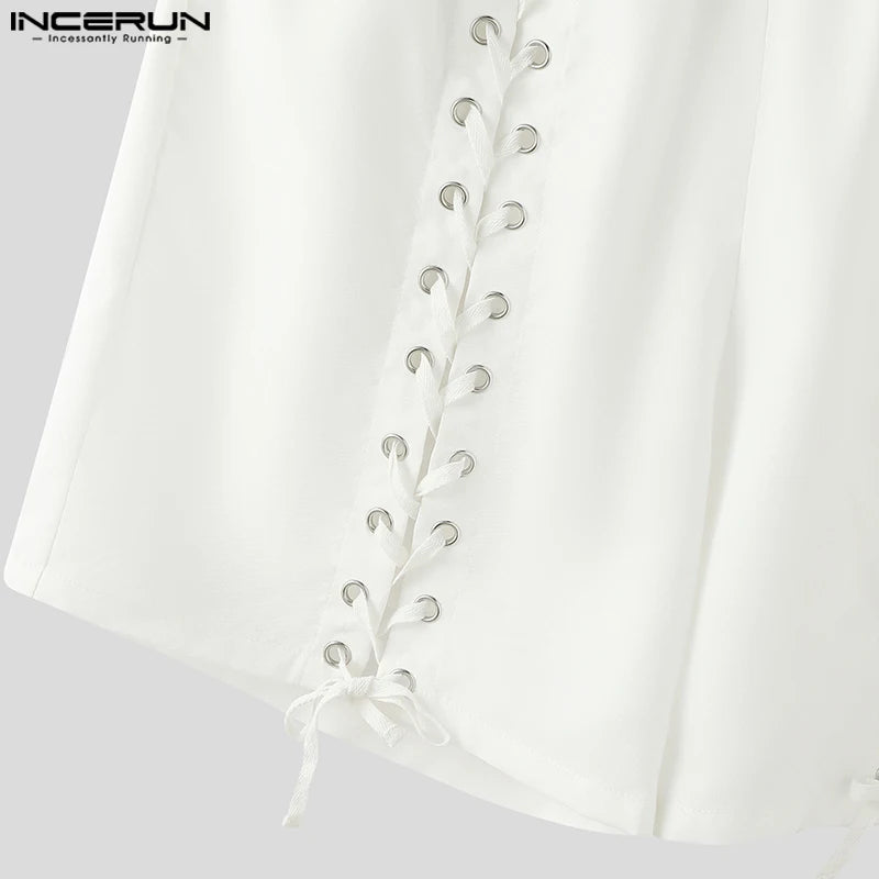 IShorts INCERUN  Estilo Americano – Diseño de Malla, Modernos y Casual para Hombre