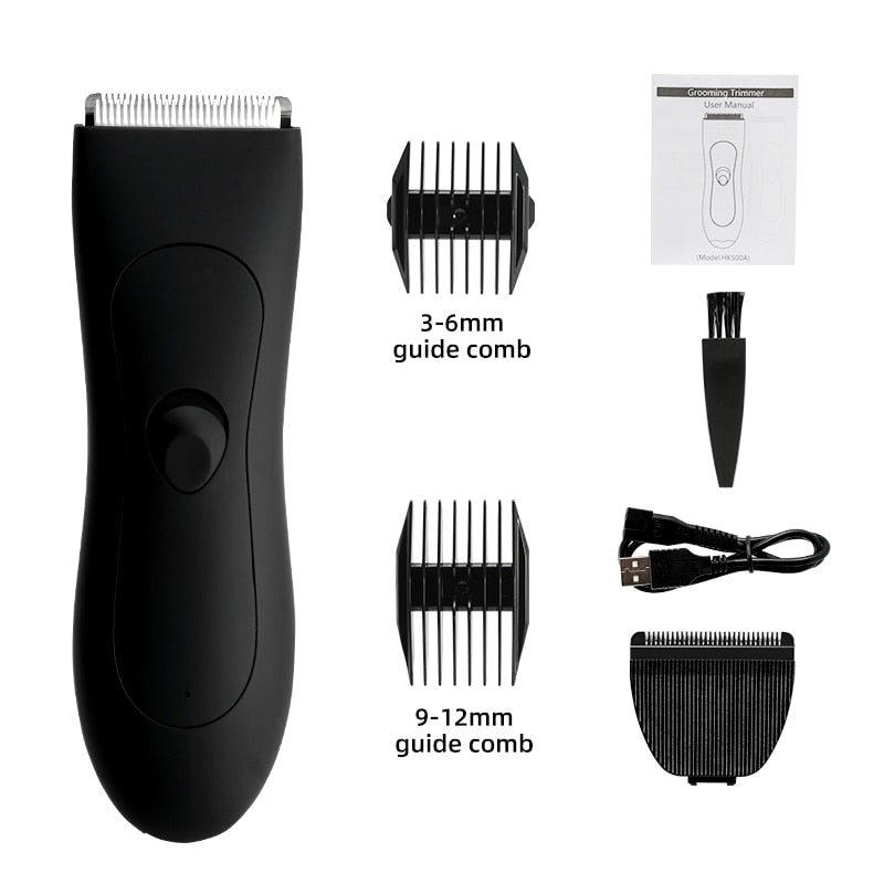 Aparador de pêlos do corpo masculino para barbear para mulheres Depilação Aparador virilha, corpo e Braço - Lady Shaver - A.S Foco