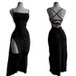 Vestido de Verano con Tirantes Halter – Estilo Spice Girl Moderno